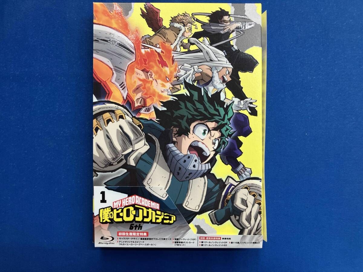 僕のヒーローアカデミア　６ｔｈ　Ｖｏｌ．１（初回生産限定版）（Ｂｌｕ－ｒａｙ　Ｄｉｓｃ） 僕のヒーローアカデミア 6th Vol.1(初回生産限定版)(Blu-ray