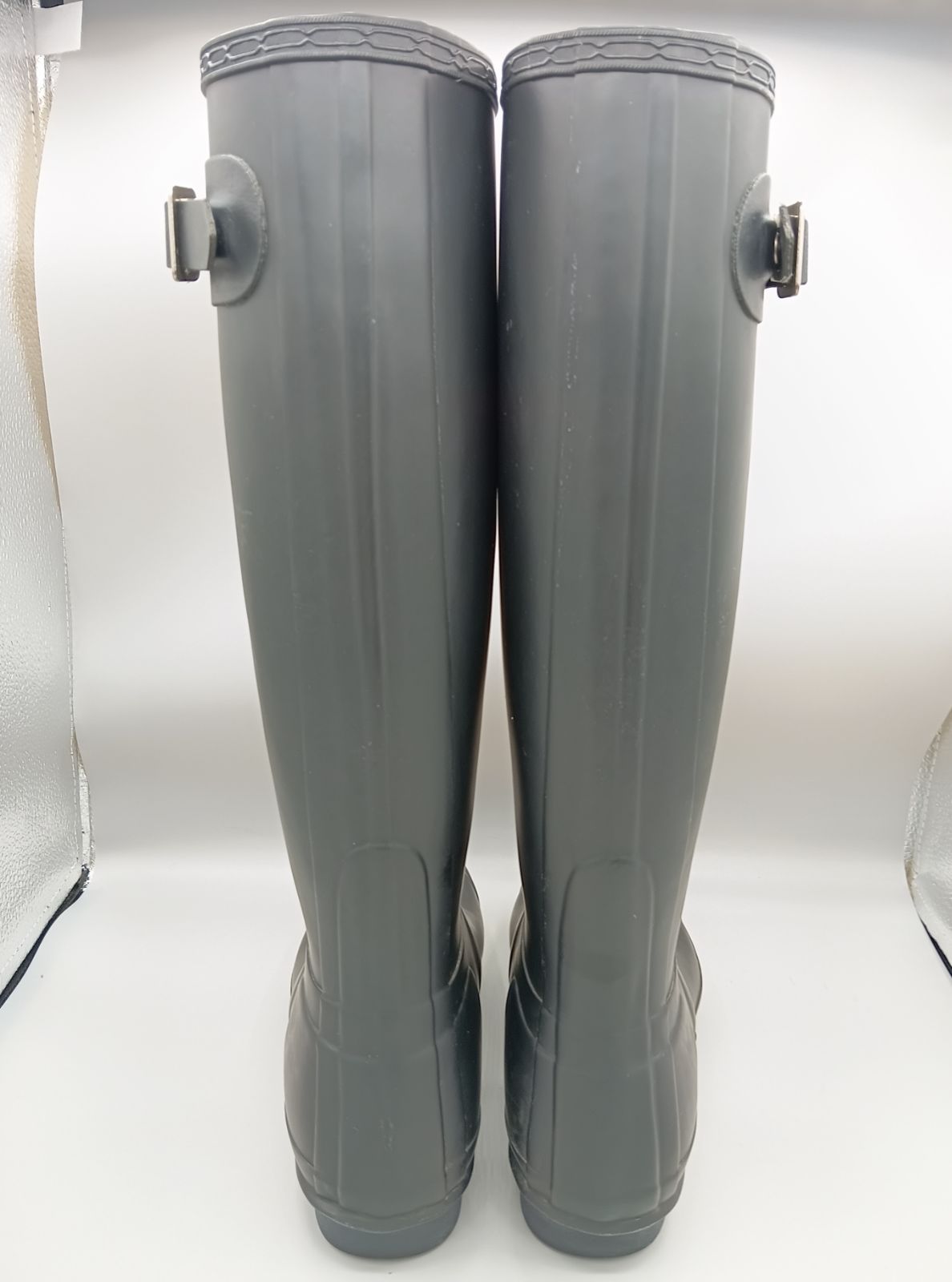 【品質良い 大好評中 】HUNTER ハンター レインブーツ 長靴 ロング UK4 23.0㎝ ブラック 上履き