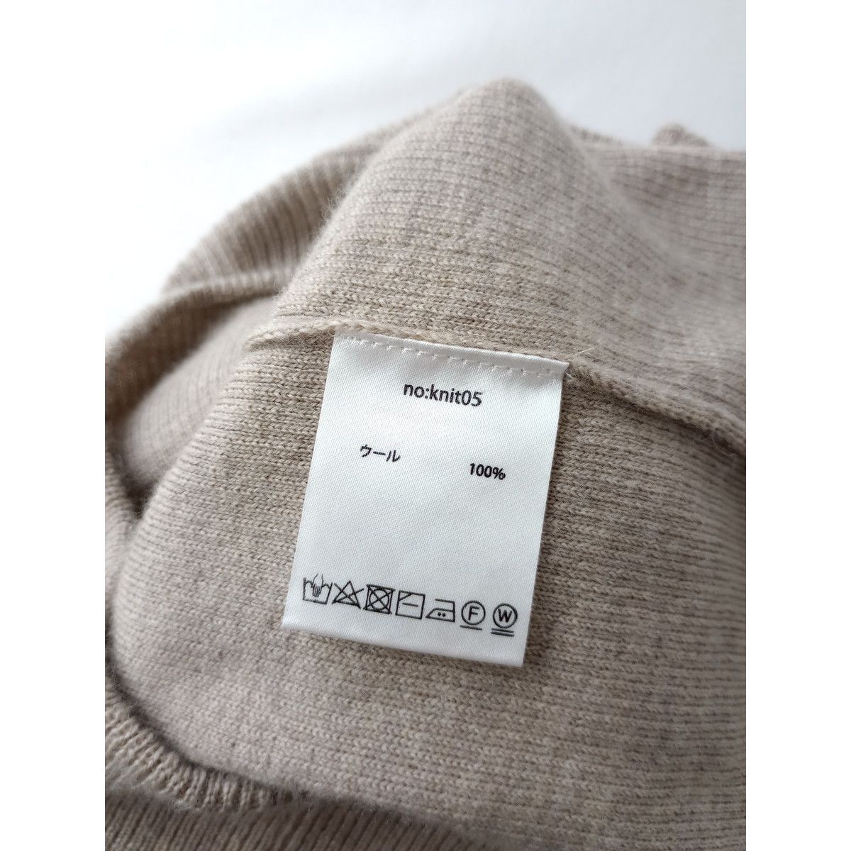 lui jewelry ルイジュエリー knit05 ウール ニット プルオーバー