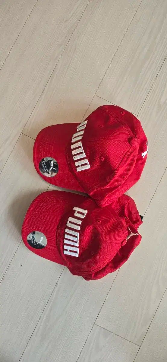 未着用 Puma（プーマ) 赤 ボールキャップ FREE 2 犬を売っています