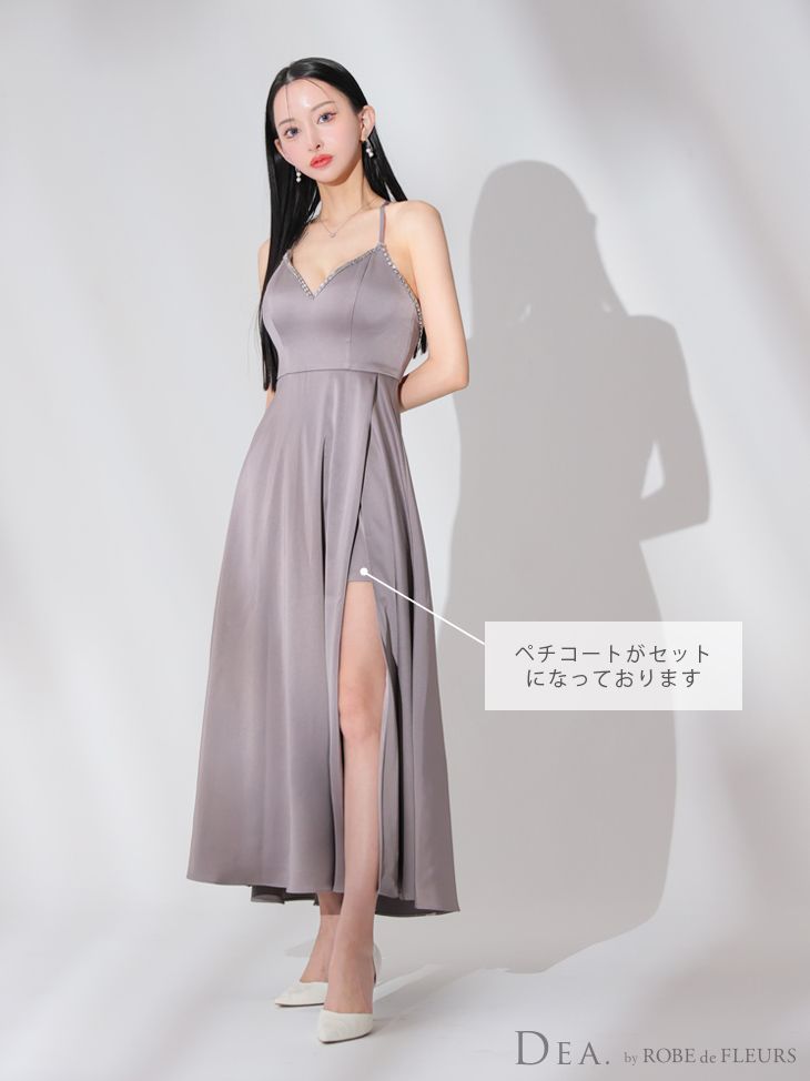 ホワイト[DE3774-W-2501]【DEA.by ROBE de FLEURS/ディアバイローブド