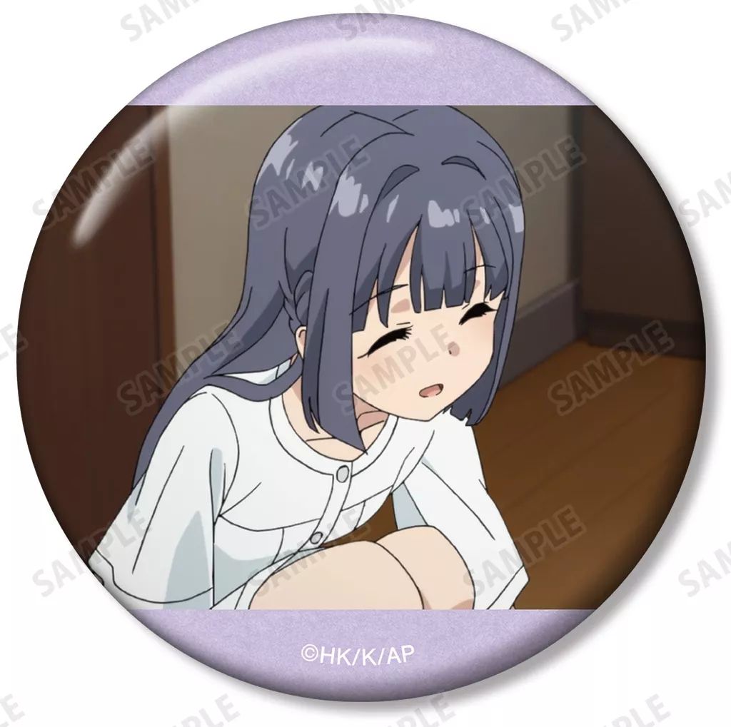 青春ブタ野郎はバニーガール先輩の夢を見ない 缶バッジ 中学生 牧之原翔子 中古】バッジ・ビンズ 牧之原翔子(中学生) 「青春ブタ野郎は