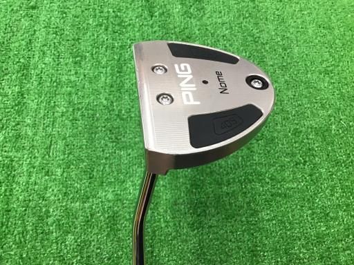 ピン Nome 405 中尺 フェースバランス レフティ パター PT スチール フレックスその他 メンズ 男性用 左利き レフティ 左用 Dランク ゴルフクラブ
