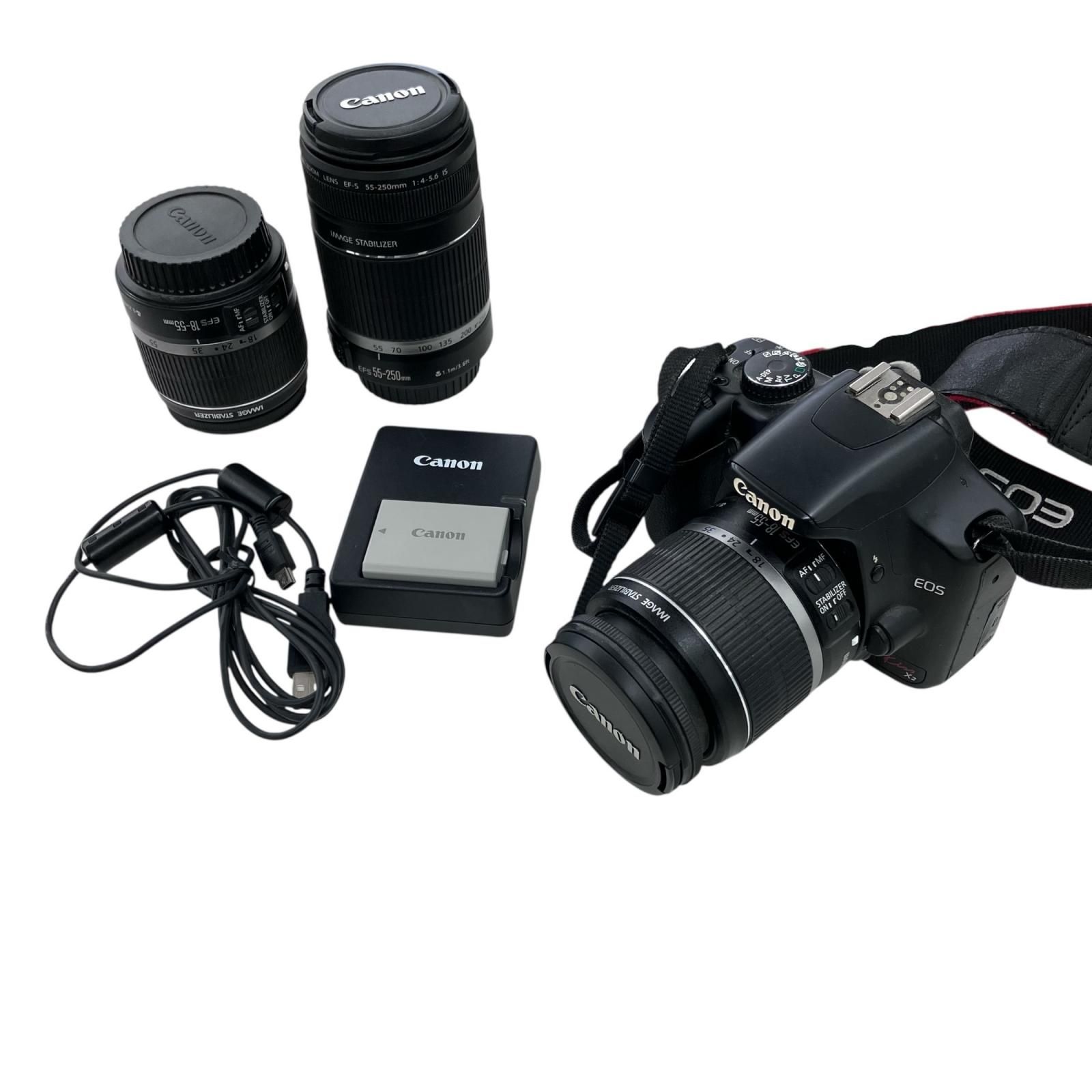 186000 ジャンク品 canon キャノン デジタル一眼レフ EOS Kiss X2 DS126181