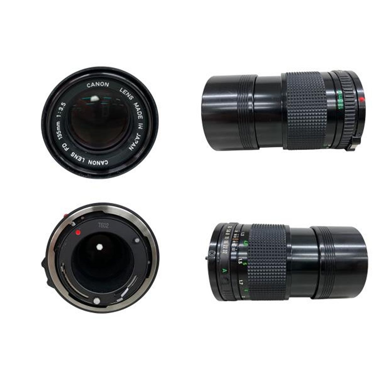 CANON FTb QL フィルムカメラ ジャンク品 Canon FTb QL ブラック キヤノン CANON LENS FD 135mm 1:3.5