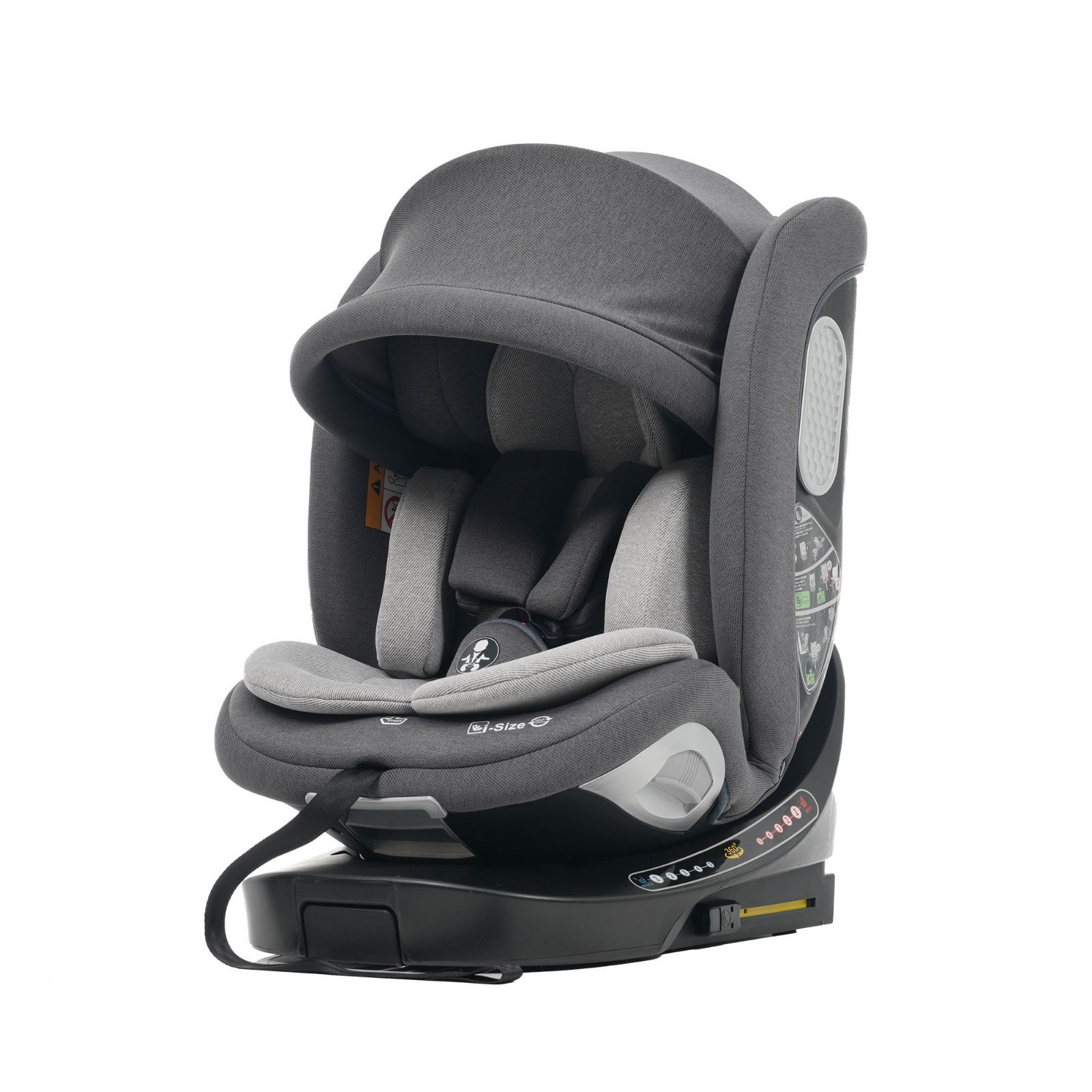 サポートレッグ 新安全基準R129適合 チャイルドシート ISOFIX 無段階360度回転 0-12歳頃 40～150cm ジュニアシート 長く使える 洗える 取付簡単 キッズシート ベビーシート 出産祝い