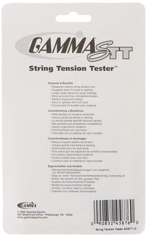 GAMMA ガンマ テニス ストリング・ガット テンション テスター