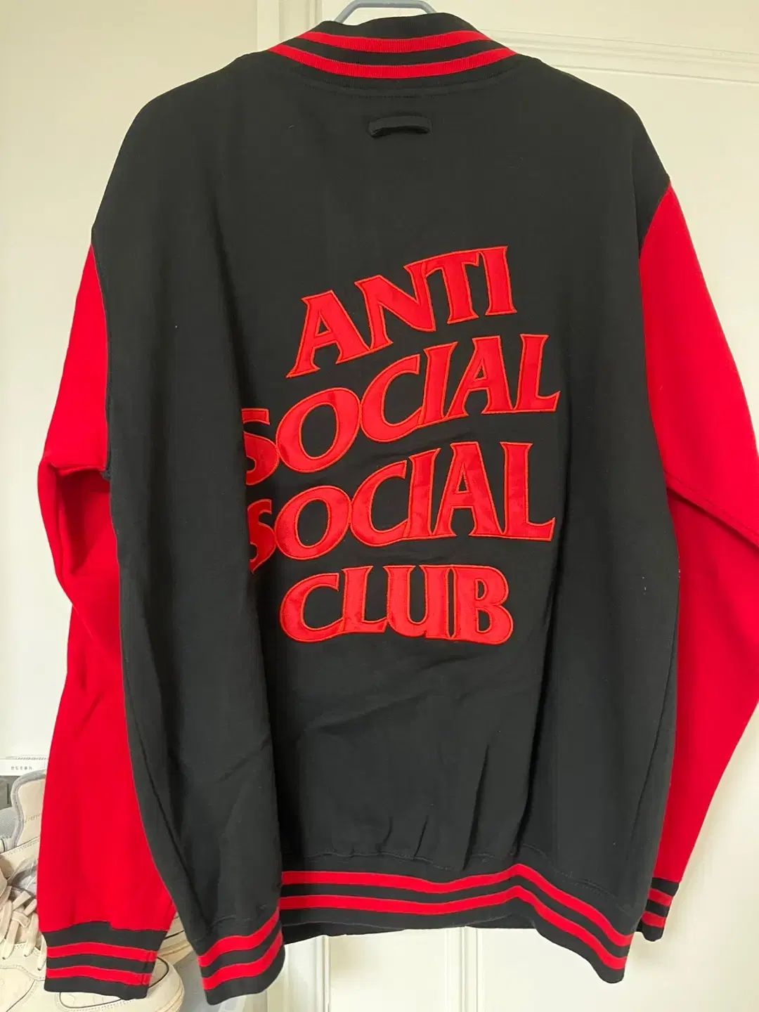 （ XXL ） 反 ソーシャル クラブ レターマン ジャケット ／ Anti social