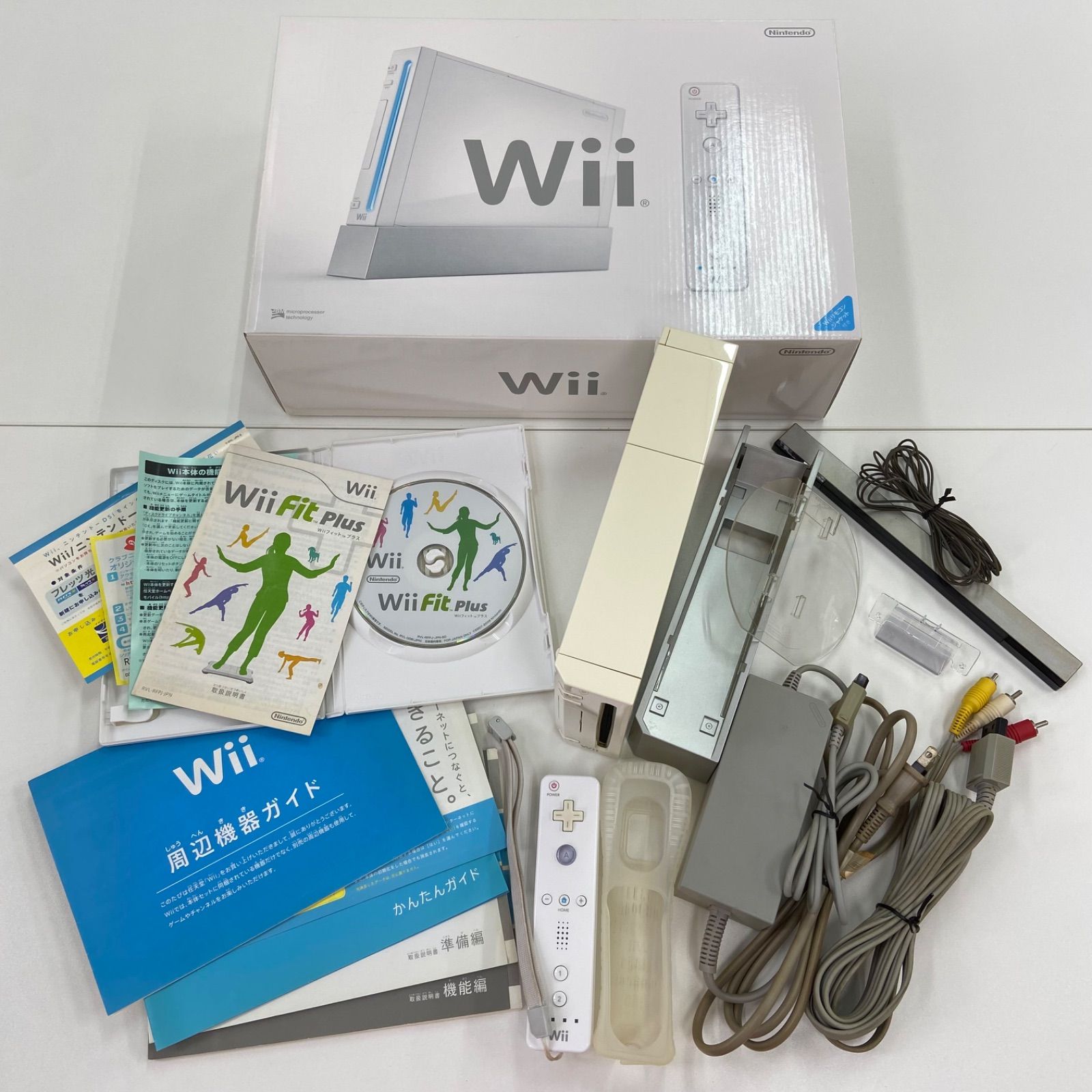 ジャンク】Wii本体 Wii Fit ソフト セット - メルカリ