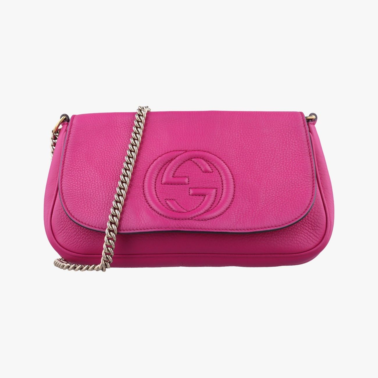 グッチGucciソーホーローズ レッドレザー336752製番不明