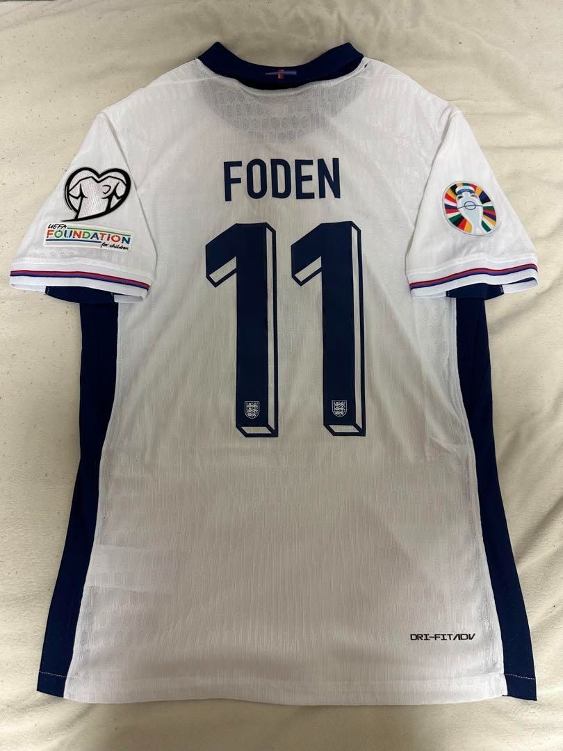 フィルフォーデン イングランド代表ユニフォーム