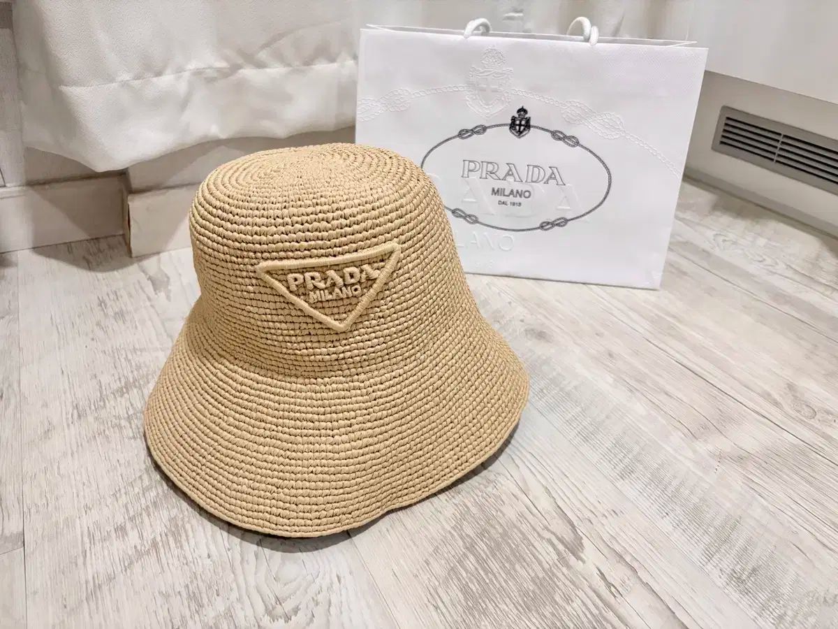 ◆送料・関税込み◆PRADA ラフィア バケットハット 楽天市場】PRADA プラダ バケットハット 帽子 バケハ ウーブン