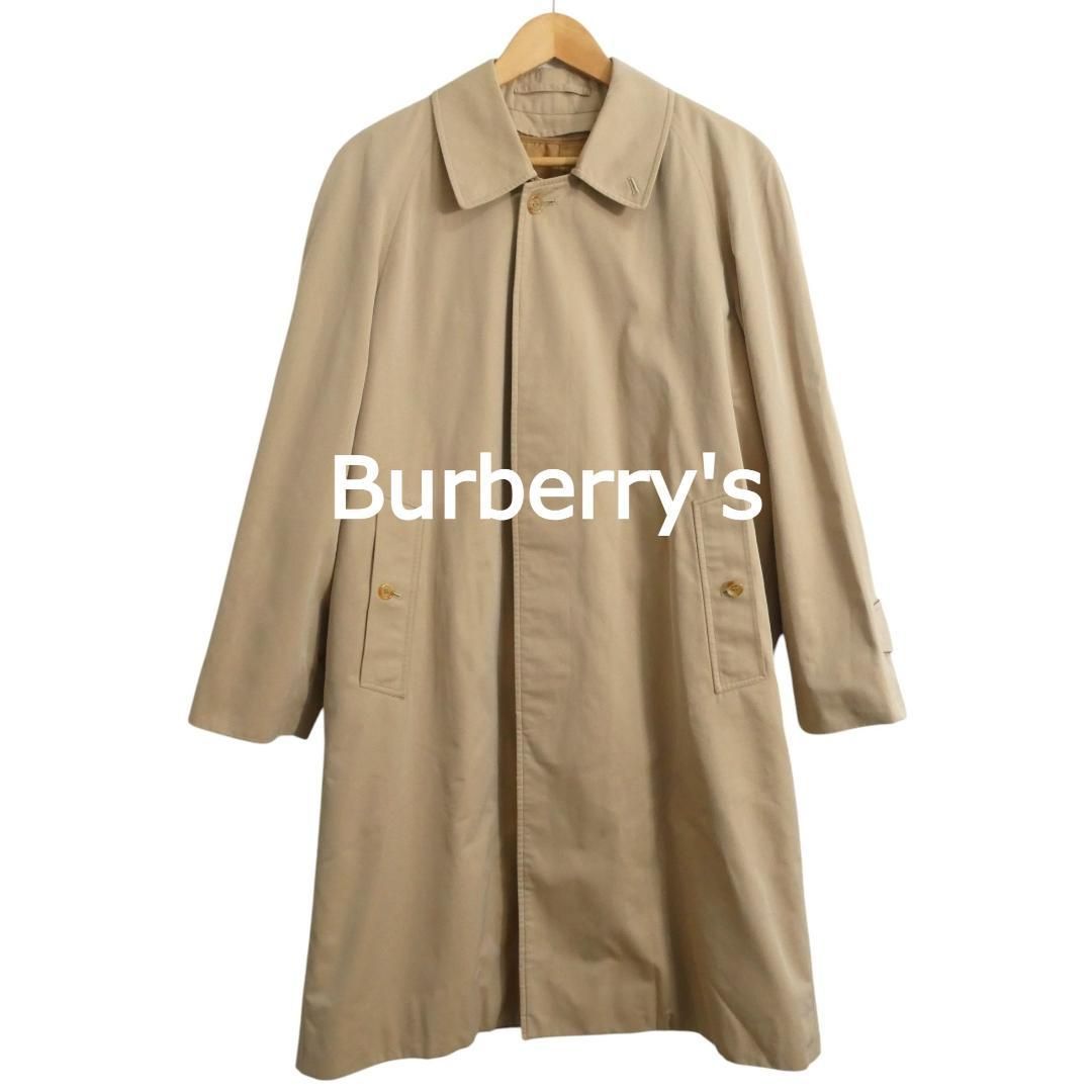 美品 Burberrys バーバリーズ バルマカーンコート ステンカラーコート
