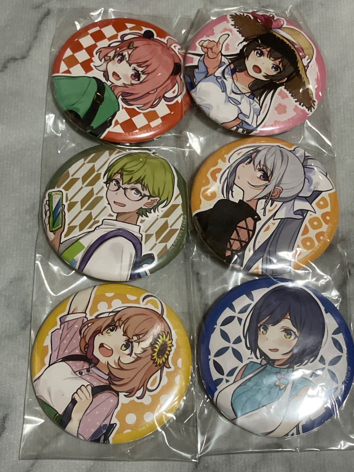 にじさんぽ ステッカー 渋谷ハジメ 本間ひまわり 笹木咲