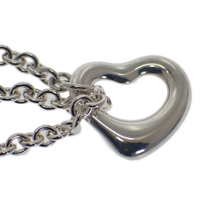 ティファニー オープン ハート フープ ピアス ミディアム ティファニー