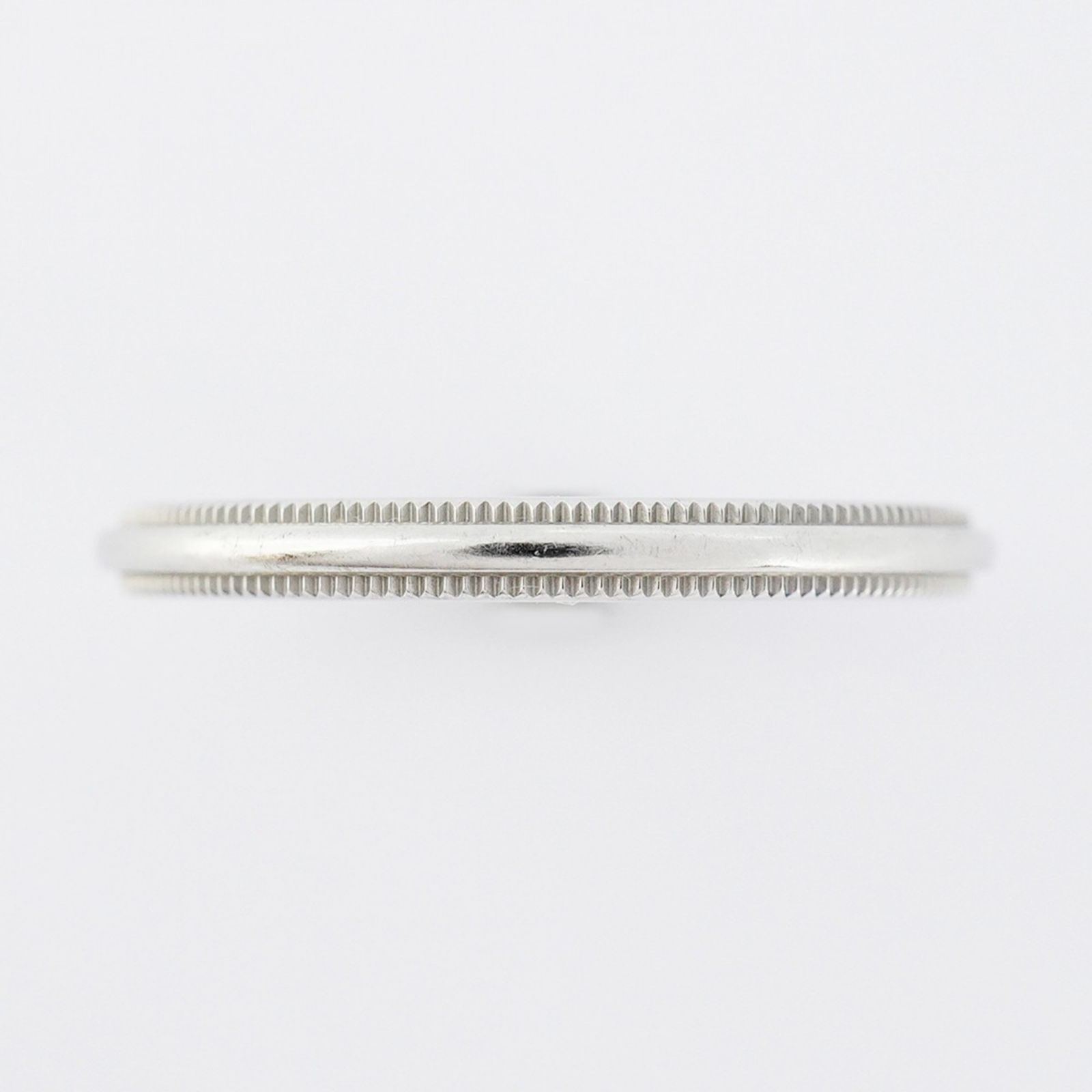 ティファニー TIFFANY PT950 13.5号 ミルグレインバンドリング ティファニー TIFFANY PT950 13.5号 ミルグレインバンドリング