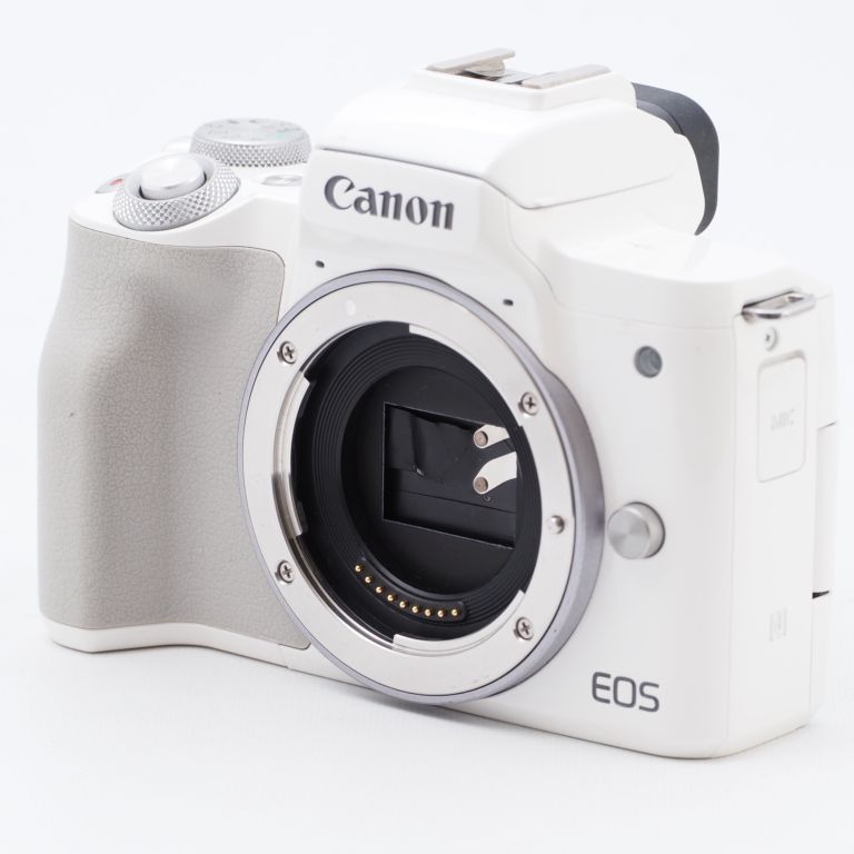 Canon キヤノン EOS Kiss M ボディ ホワイト ジャンク - メルカリ