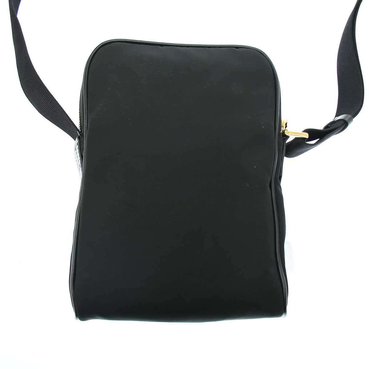 TOM FORD ナイロンメッセンジャーバッグ Tom Ford Black Logo nylon crossbody bag for Men Online USA