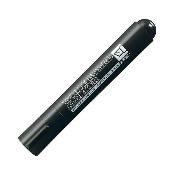 (まとめ) コクヨ ホワイトボード用マーカーペン 太字角芯 黒 PM-B113ND 1セット(10本) 〔×5セット〕