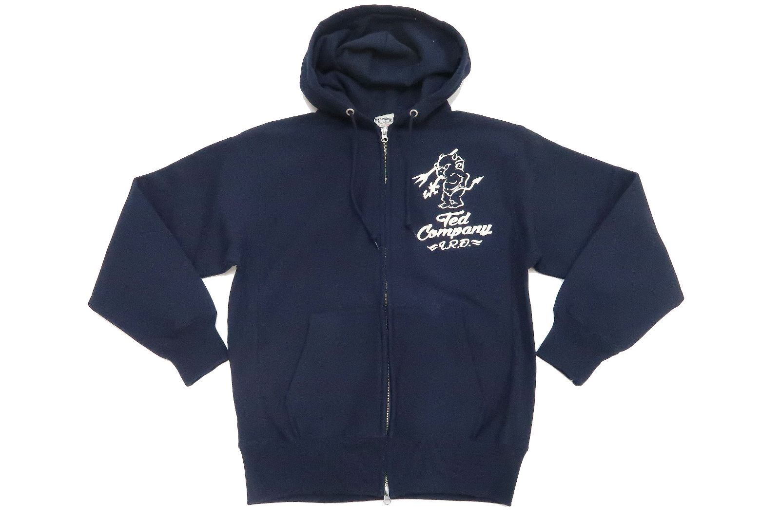 テッドマン TEDMAN 裏毛 ジップアップパーカー TDSP-148