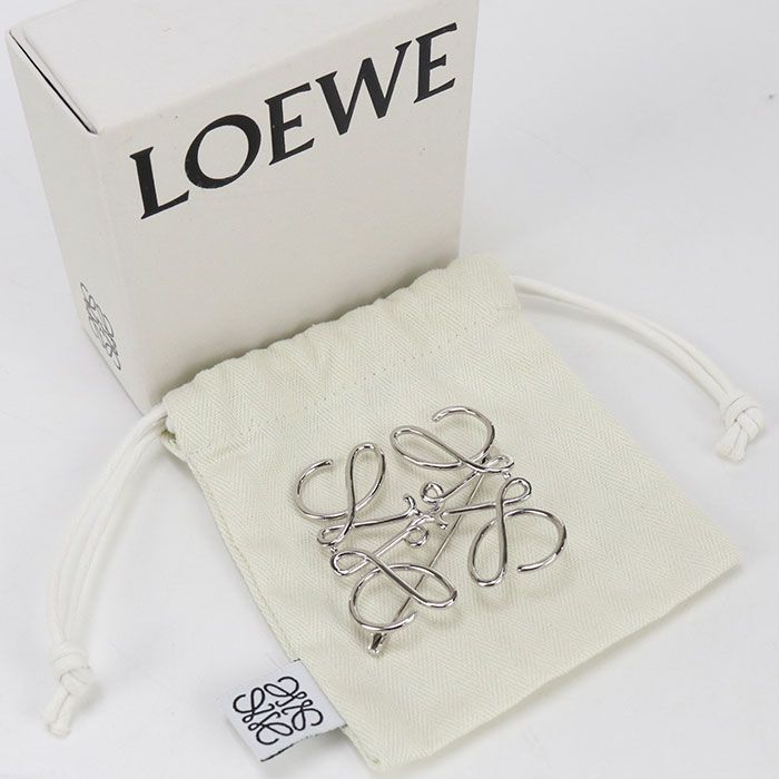 LOEWE ロエベ アナグラム 111.25.020 ブローチ メタル レディース