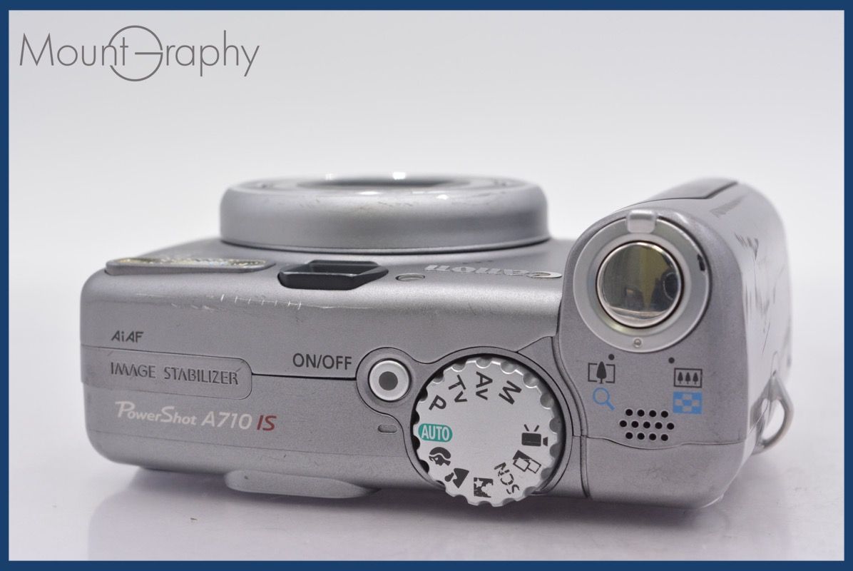 ☆ジャンク特価☆ キヤノン Canon PowerShot A710 IS 6x 単三電池仕様