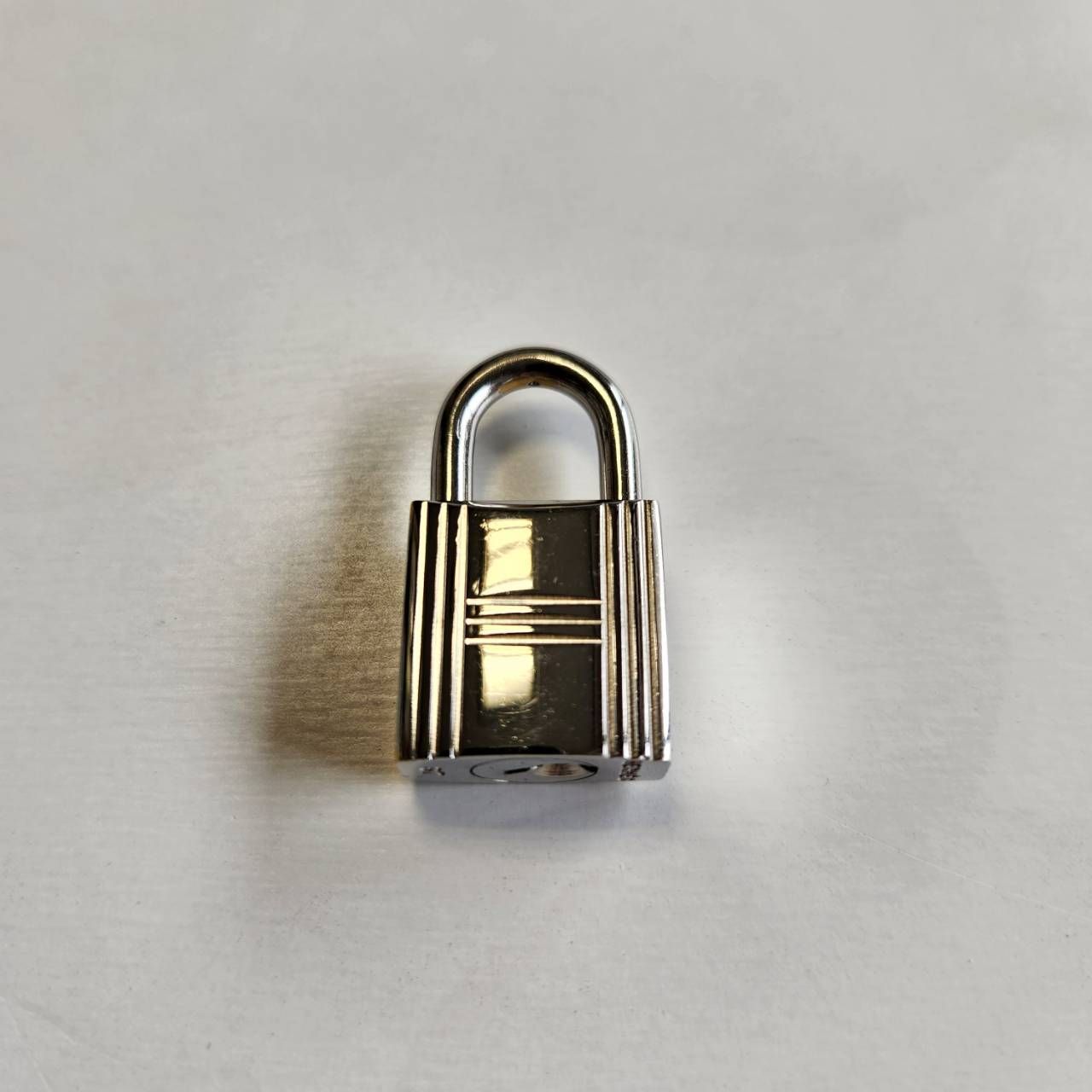 HERMES エルメス カデナ 67 鍵 セット 南京錠 シルバー ロック