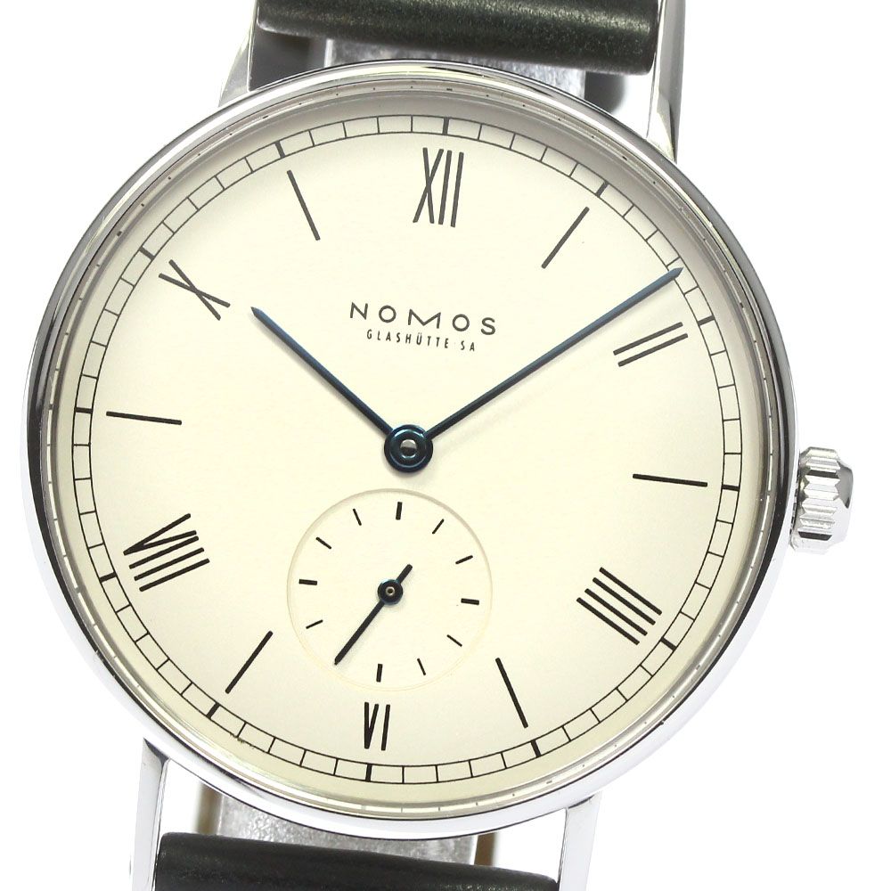 ノモス NOMOS ラドウィッグ 35 スモールセコンド 手巻き メンズ美品内