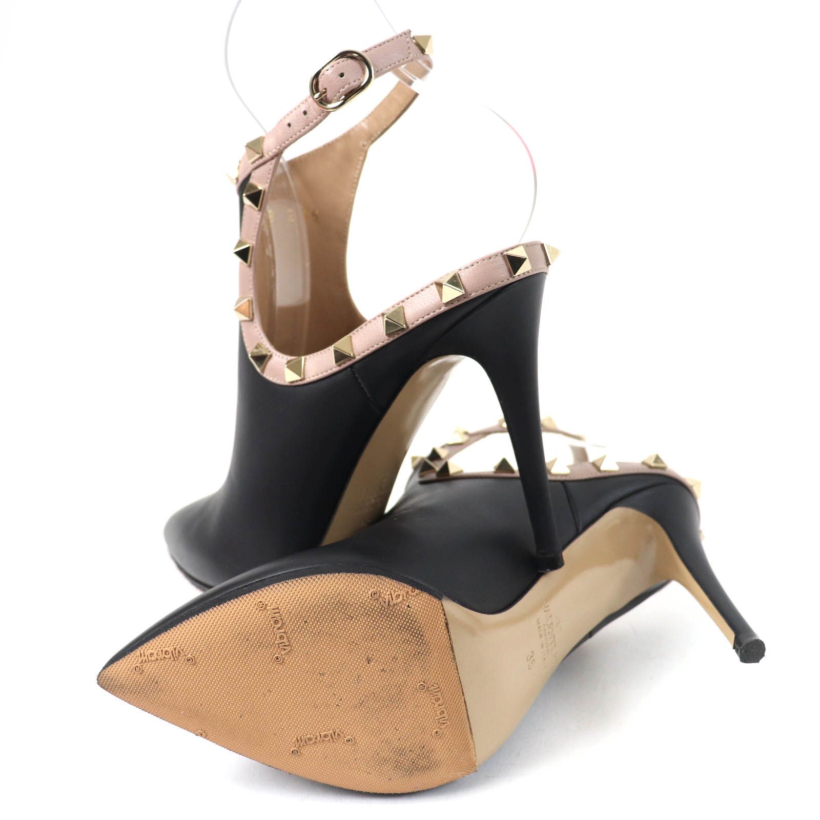 専用※ ヴァレンチノ ロックスタッズ ストラップフラットシューズドット