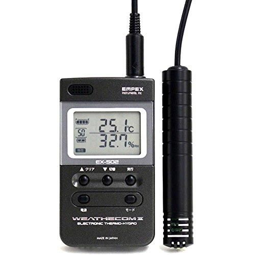2営業日で発送 エンペックス EMPEX エンペックス ウェザーコムII 高性能デジタル温度 湿度計 EX-502