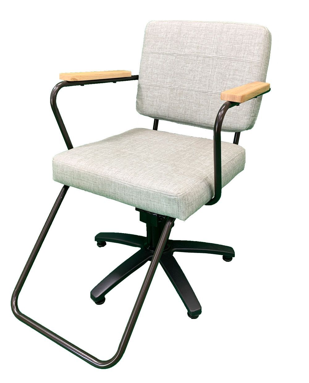 透明 アクリル製 ミッドセンチュリーデザインチェア 脚クローム