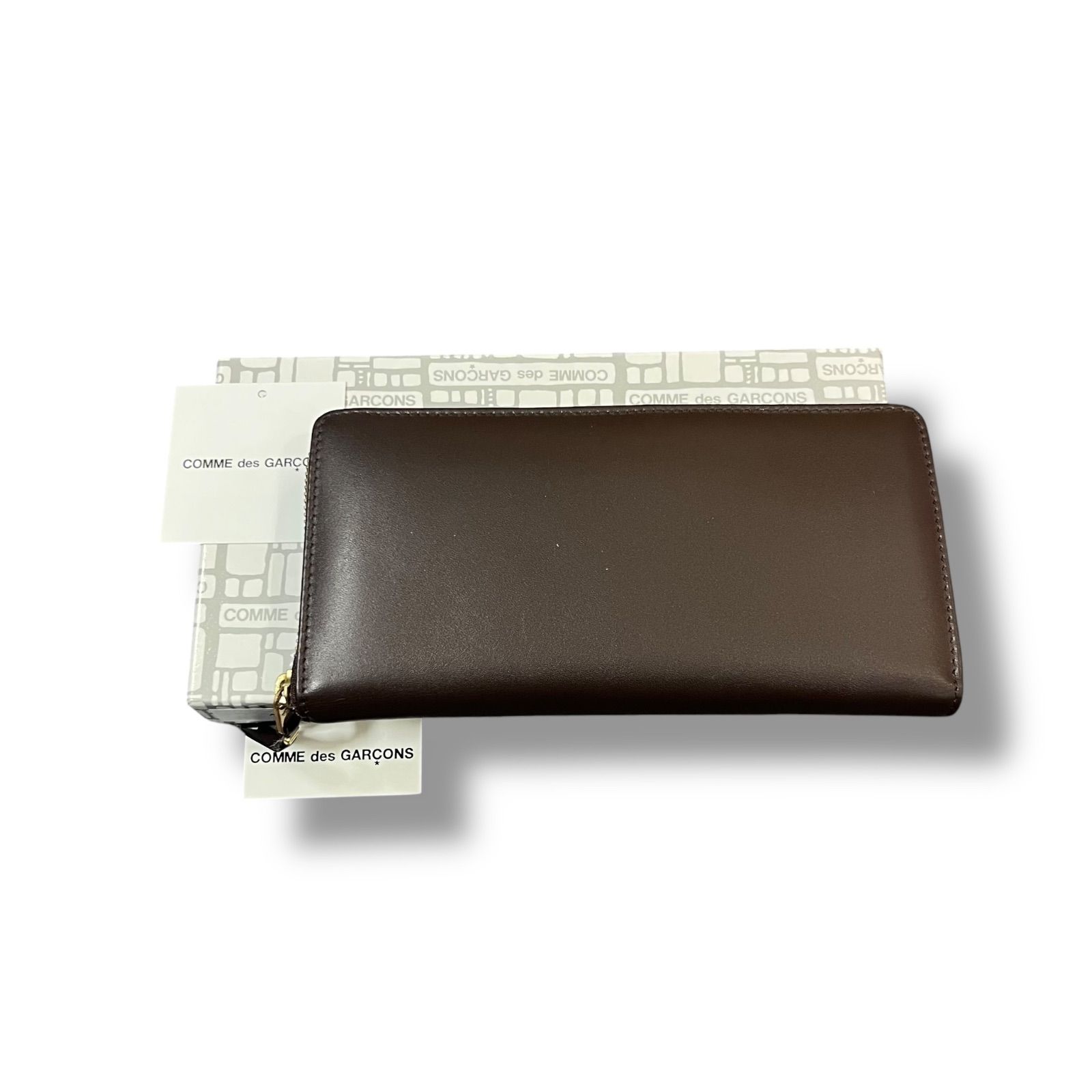 COMME des GARÇONS ブラウン長財布 コムデギャルソン COMME des GARCONS 長財布 レディース 財布 メンズ