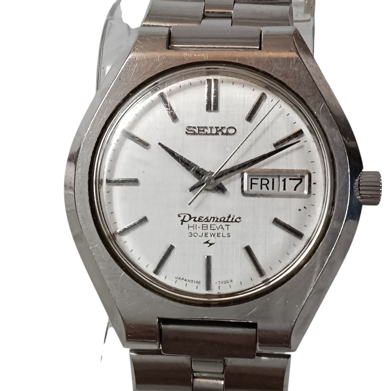 SEIKO/セイコー Presmatic (プレスマチック) 自動巻き腕時計 5146-5021 