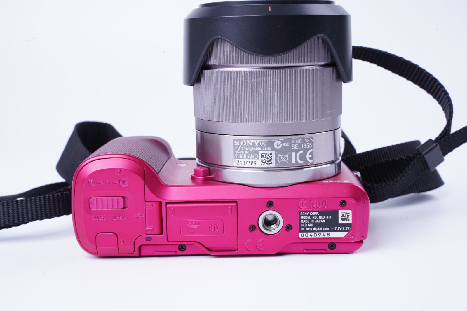 SONY NEX-3N ピンク ☆送料無料☆ SONY ミラーレス一眼 NEX-3N パワーズームレンズキット E PZ 16-50mm F3.5-