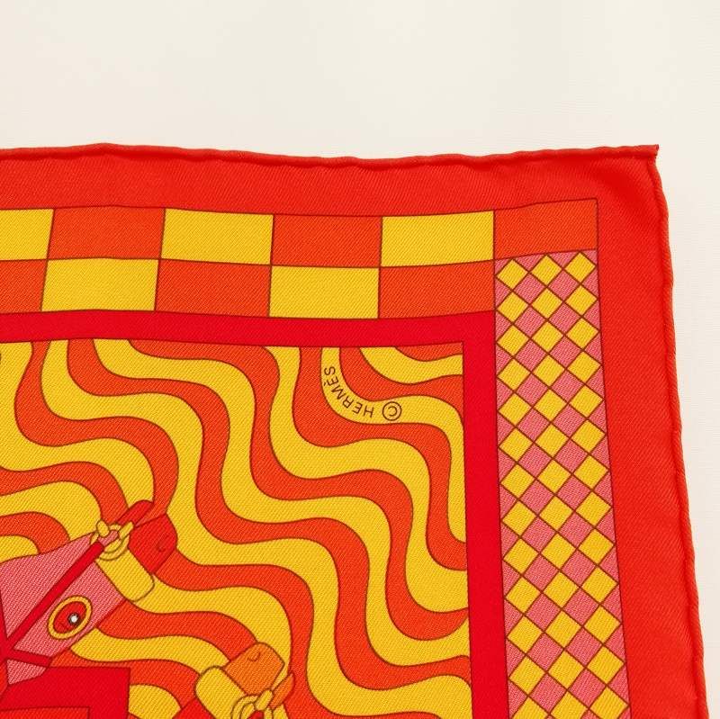 エルメス HERMES カレ90 STEEPLE CHASE スティープル・チェイス 美品