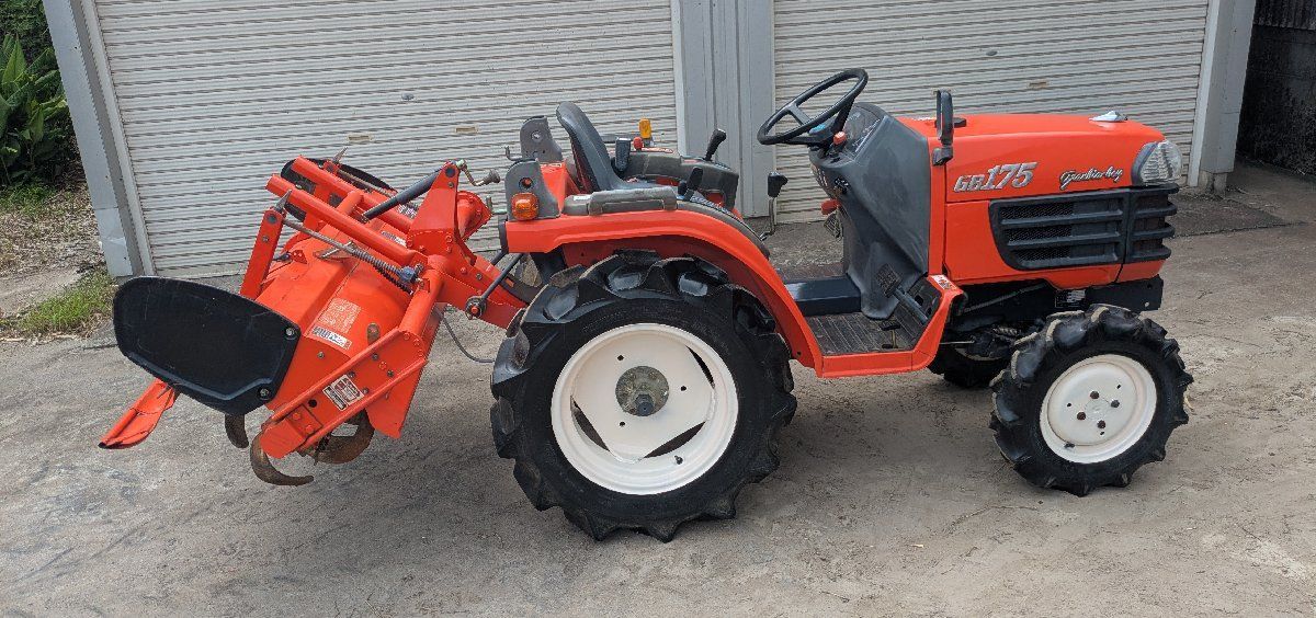 鹿児島発 クボタ 17馬力 ディーゼルトラクターGB175 自動水平 自動深耕