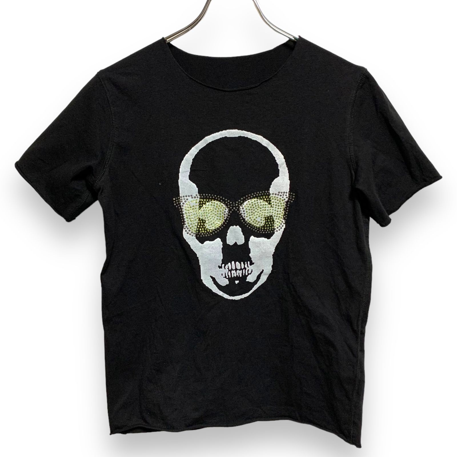 lucien pellat-finet ルシアンペラフィネ ストーン付きプリントTシャツ 