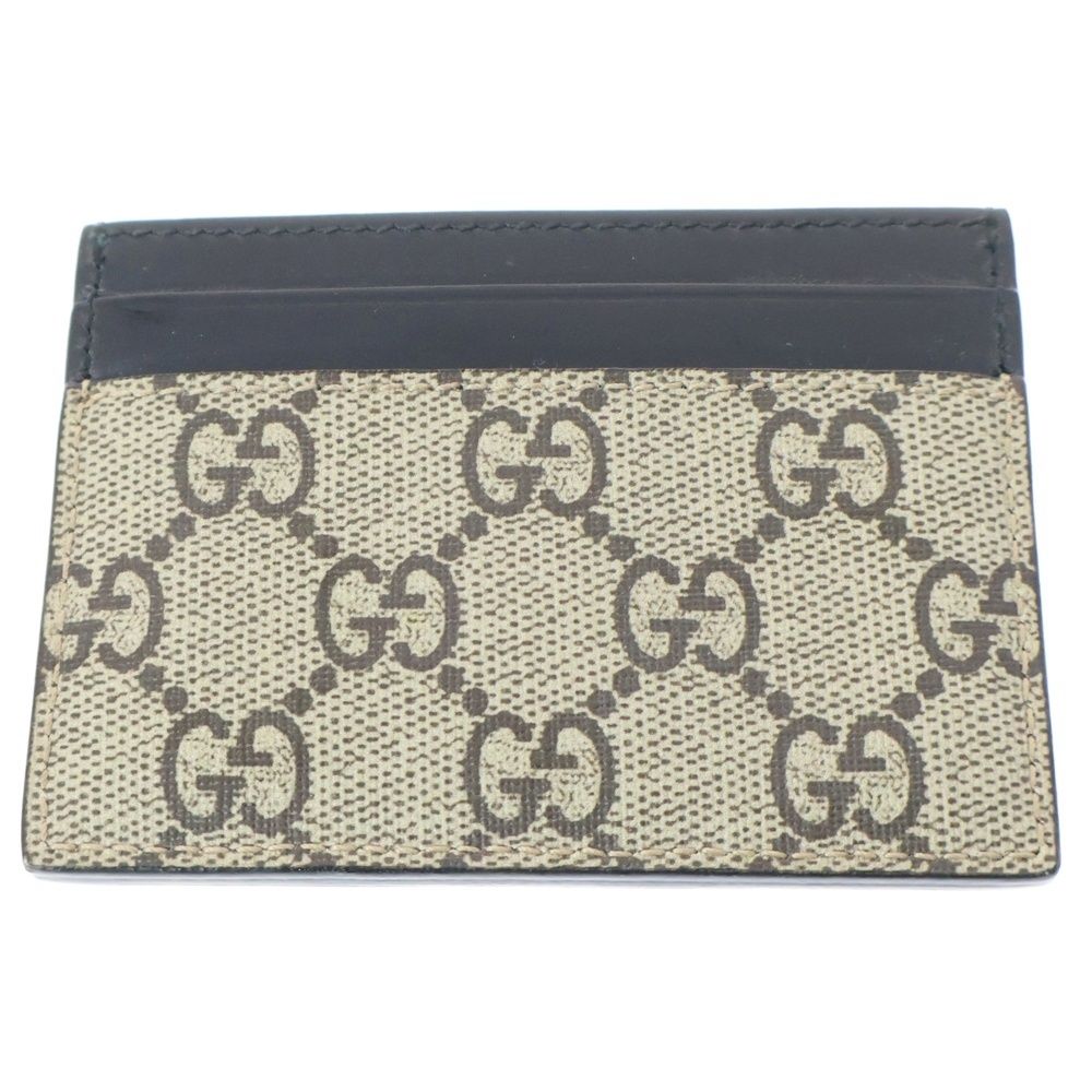 GUCCI グッチ キングスネークプリント GGスプリーム カードケース