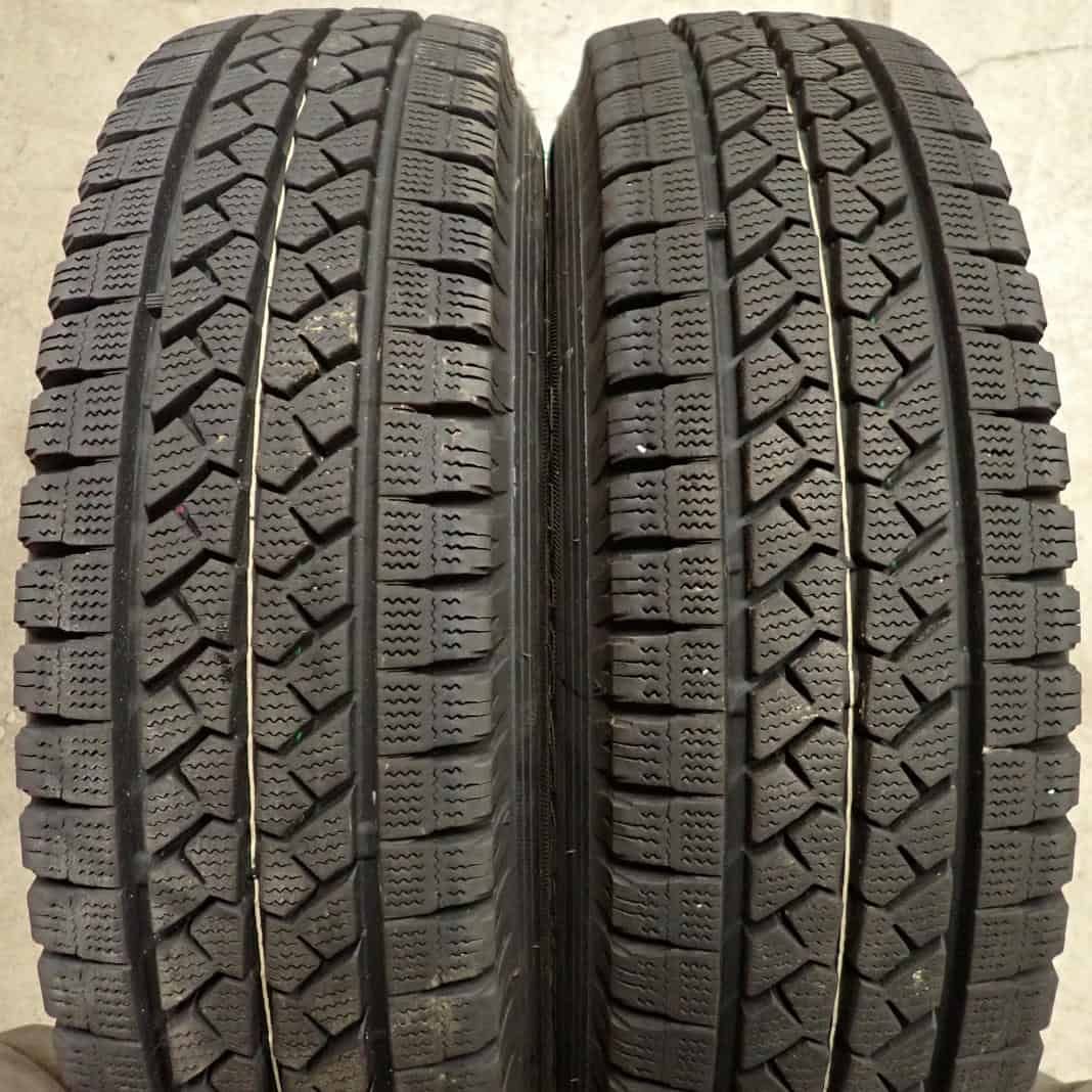 【限時特価】 冬4本SET 会社宛 165R13×5J 8PR LT BS ブリヂストン ブリザック VL1 製 アルミ ライトエース タウンエース NO F2224