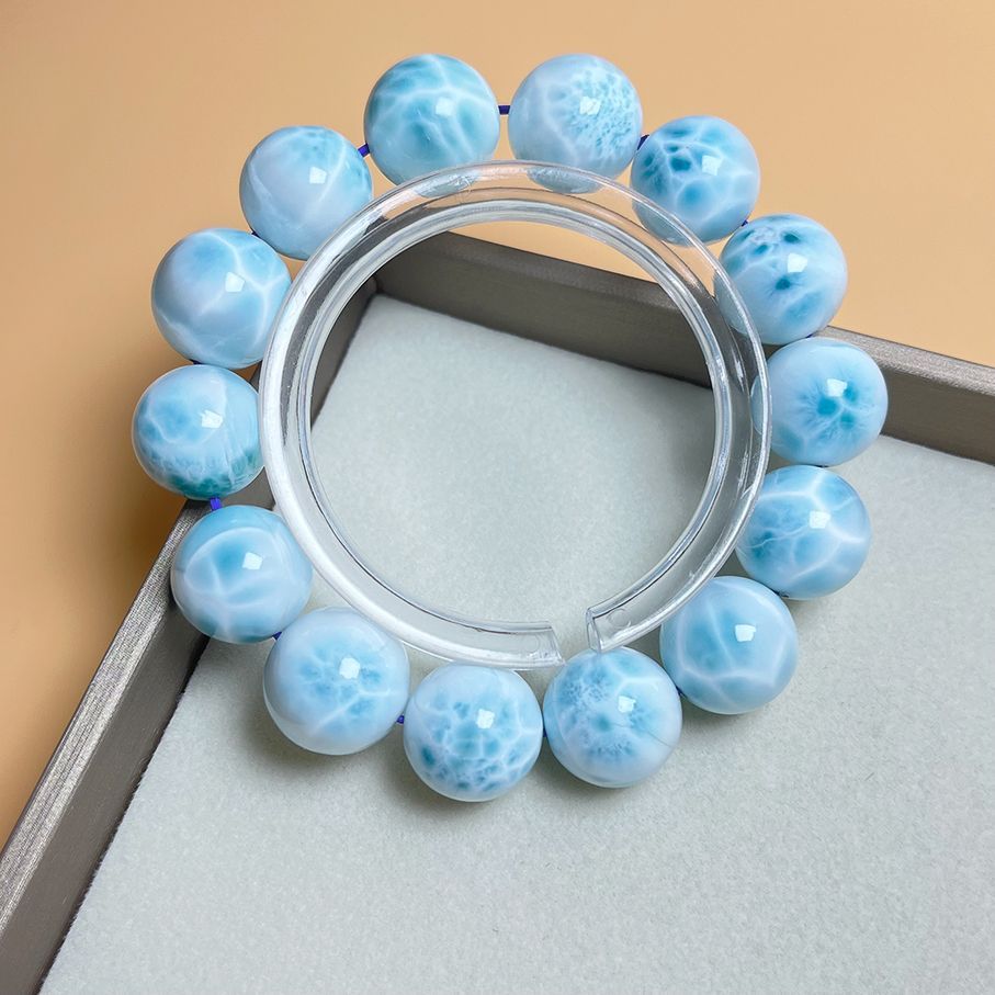 高級 EU製 ☆ドミニカ共和国産のラリマー・ペクトライト