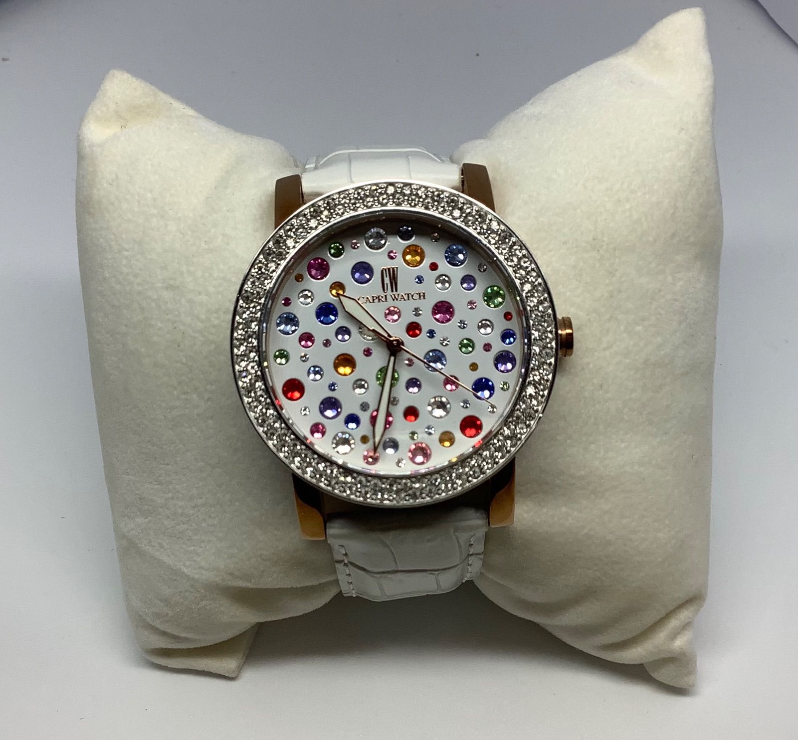 稼動品 未使用 CAPRI WATCH カプリウォッチ Art.4906 イタリア製クオーツ 日本未入荷 - メルカリ