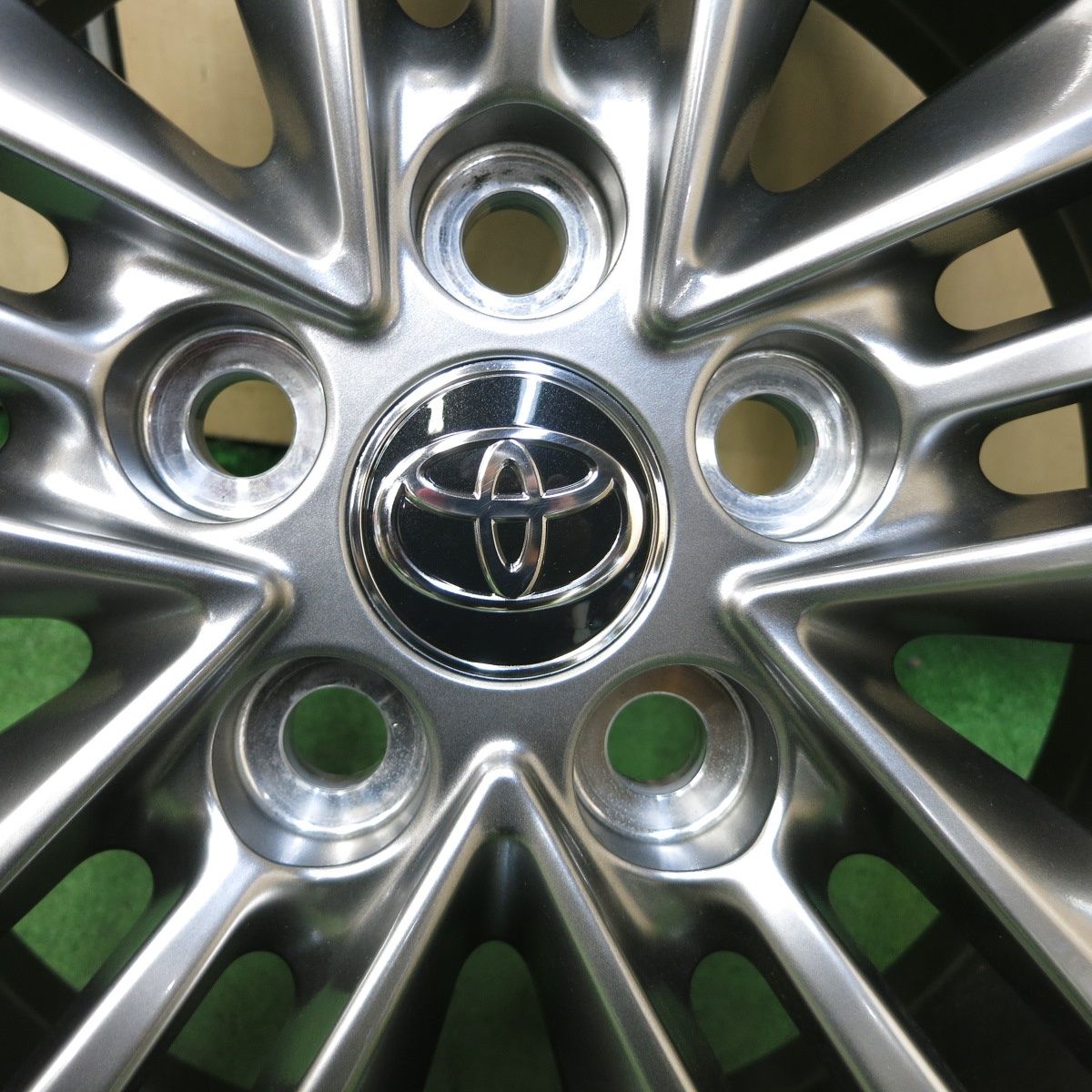 新車外し 1本 トヨタ 40系 アルファード ヴェルファイア Zグレード 純正 ホイール 18インチ 18×7J PCD120 5H 5101504ナホ WWW_SUPERTOOLSSHOP_NL