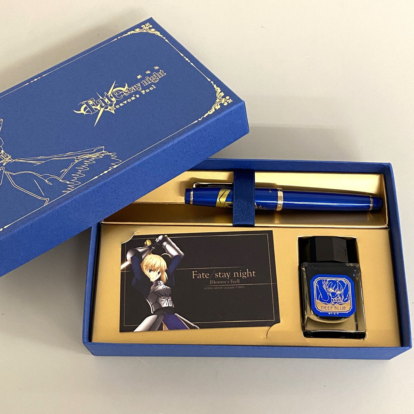 GT1【中古品】Fate/stay night 劇場版 万年筆 セイバー モデル 