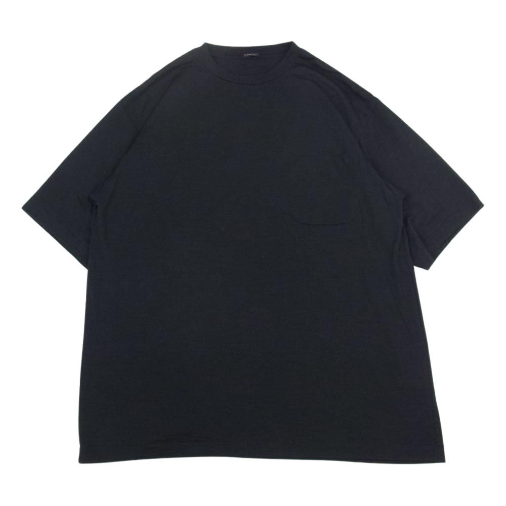 COMOLI コモリ 22SS V01-05007 ウール 天竺 Tシャツ クルーネック 半袖  