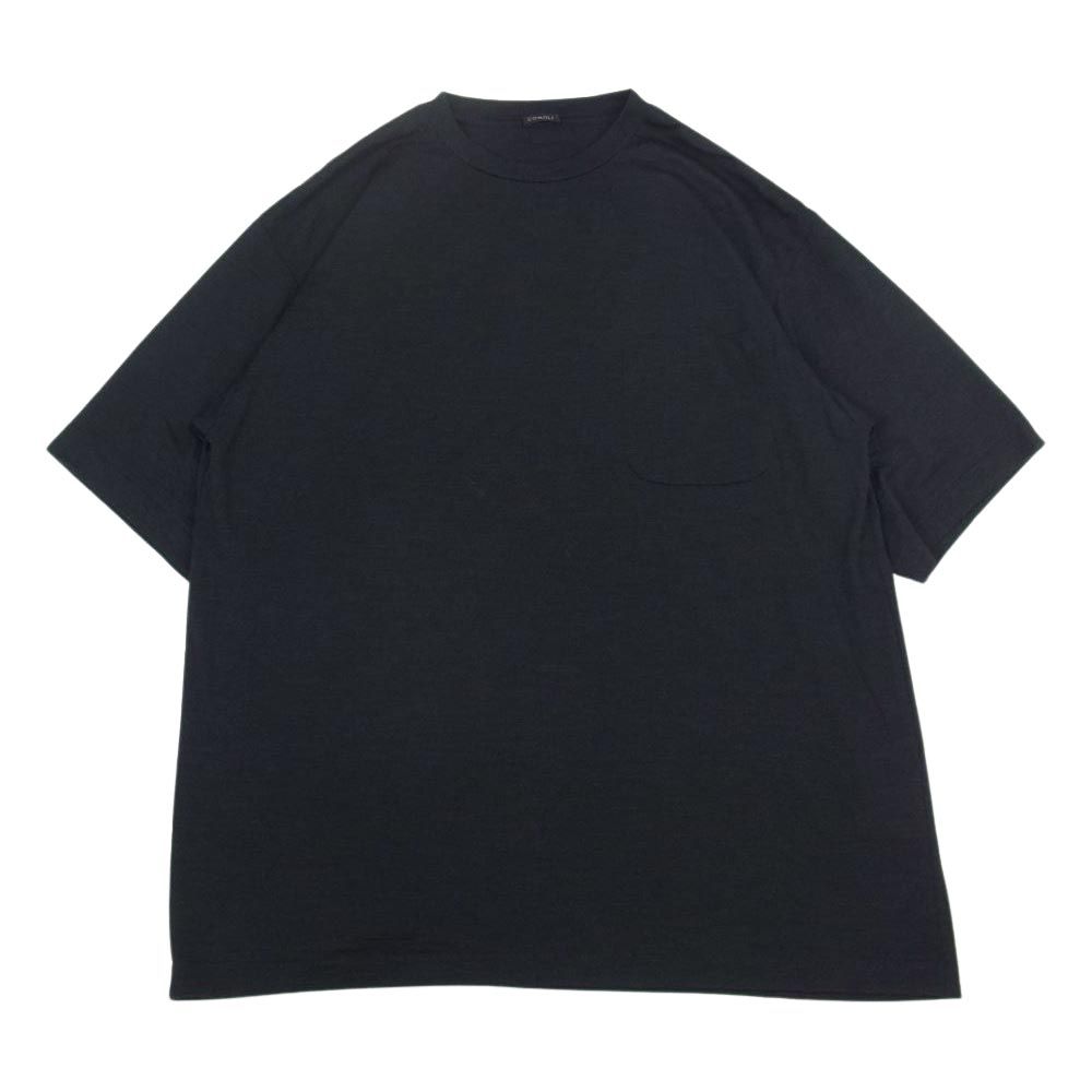 COMOLI コモリ 22SS V01-05007 ウール 天竺 Tシャツ クルーネック 半袖