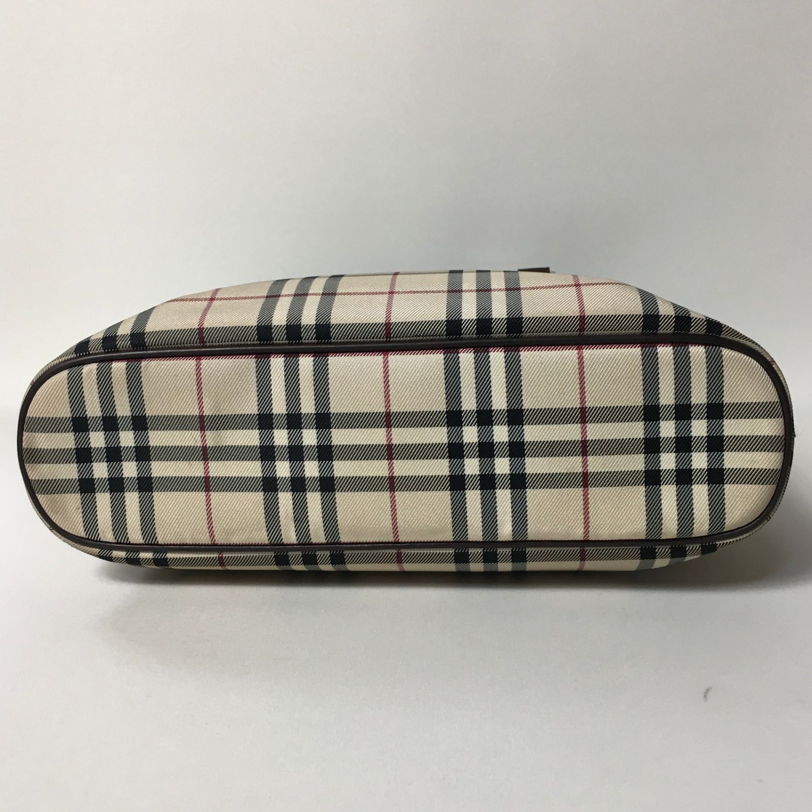 2506-236|美品|バーバリー ハンドバッグ ダークブラウン ノバ 2506-236|美品|バーバリー ハンドバッグ ダークブラウン ノバ