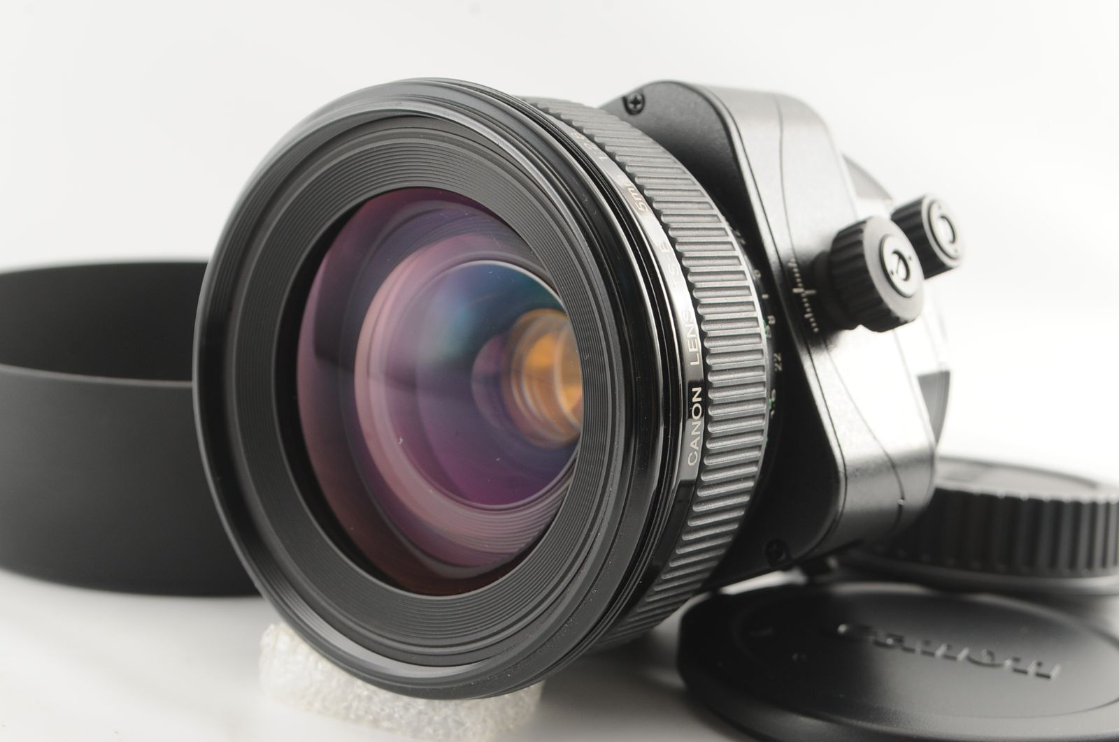 超 Canon キヤノン LENS TS-E 45mm F2.8 超 の めて美しい外観 光学系カビ キズなし 完動品 細かく動作 済 1755