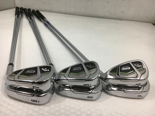 返品OK 【中古ゴルフクラブ】(6本セット)キャロウェイ EPIC(エピック