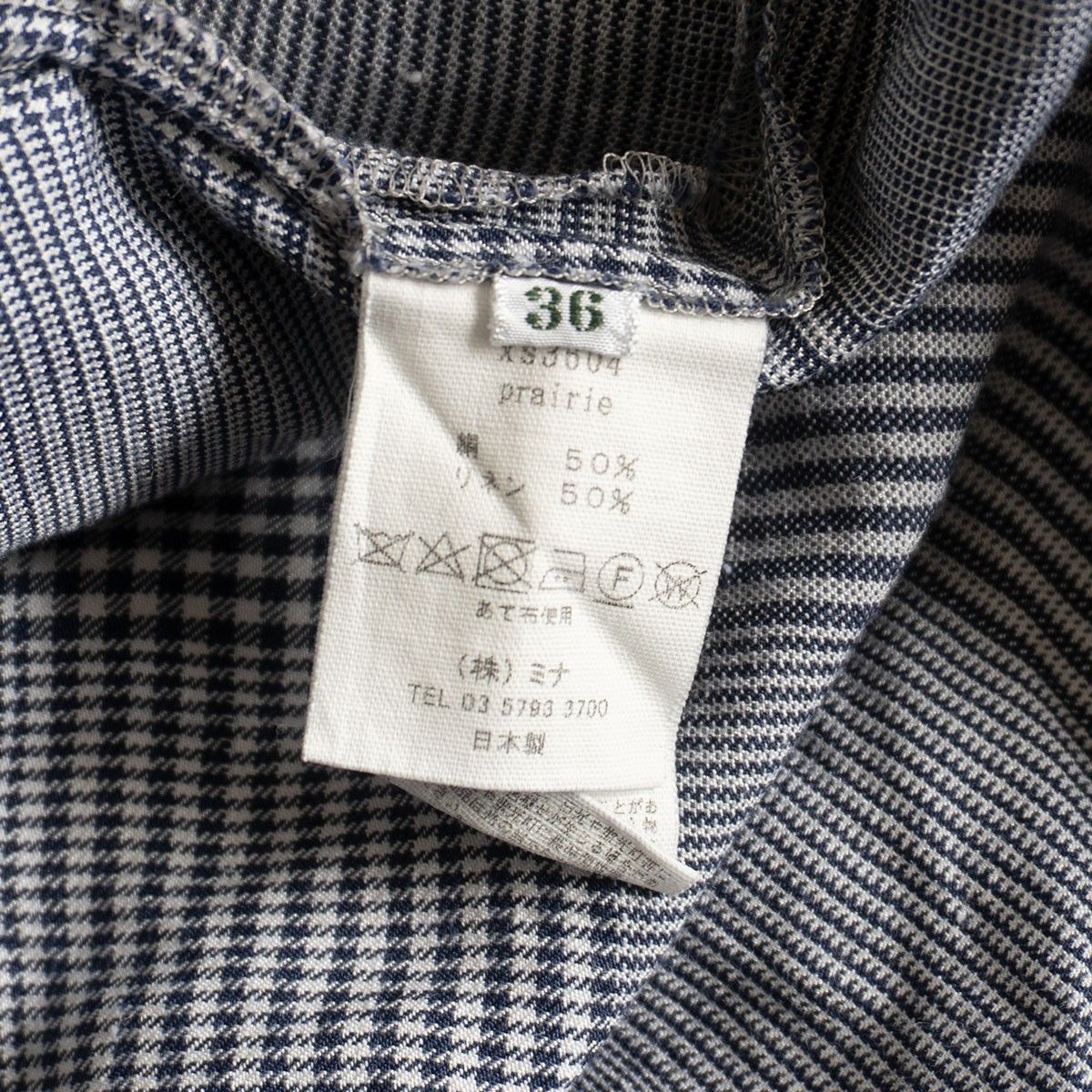 美品】mina perhonen【prairie ドレス】36 ワンピース ミナペルホネン