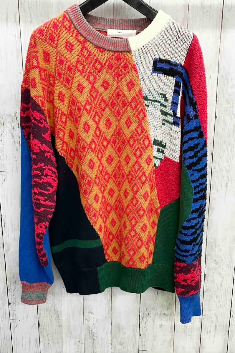 TOGA VIRILIS /ジャガードニット/トーガビリリース/切り替え/20SS  